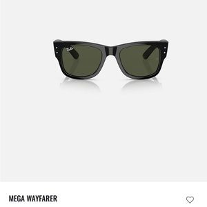 NEVER WORN RAY-BAN MEGA WAYFARER